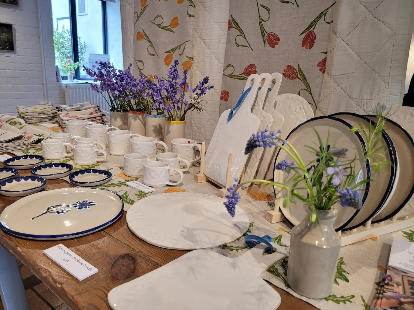 Serendipity: A Fantastically Floral Celebration of Three Artists Lizzie Mabley Fabric & Home