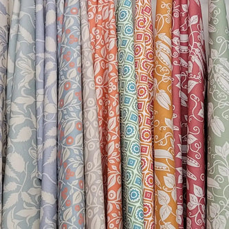 fabric sample swatches designed by lizzie mabley