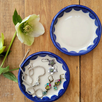 handmade ceramic trinket dishes designed by lizzie mabley