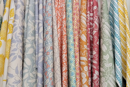 fabric sample swatches designed by lizzie mabley