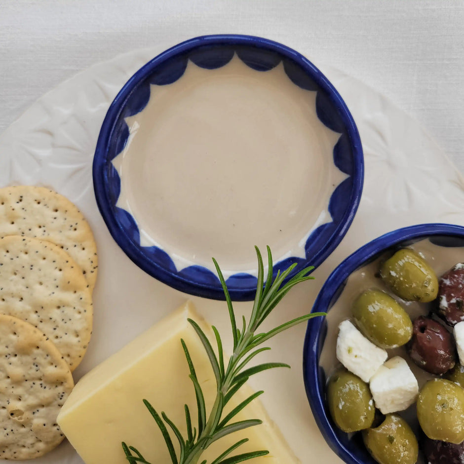 Handmade Ceramic Trinket Dish designed by lizzie mabley