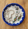 Handmade Ceramic Trinket Dish designed by lizzie mabley