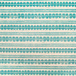 Blue Henry lino block printed fabric designed by Lizzie Mabley