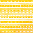 Yellow Henry lino block printed fabric designed by Lizzie Mabley