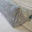Cosmetic Bag in Powder Blue Rebecca Fabric by Lizzie Mabley