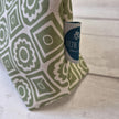 Cosmetic Bags in Pea Green Rebecca Fabric by Lizzie Mabley