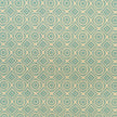 Powder Blue Rebecca lino block printed fabric designed by Lizzie Mabley