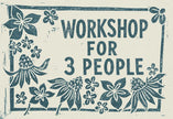 Workshop Voucher - Print and Prosecco 3 People